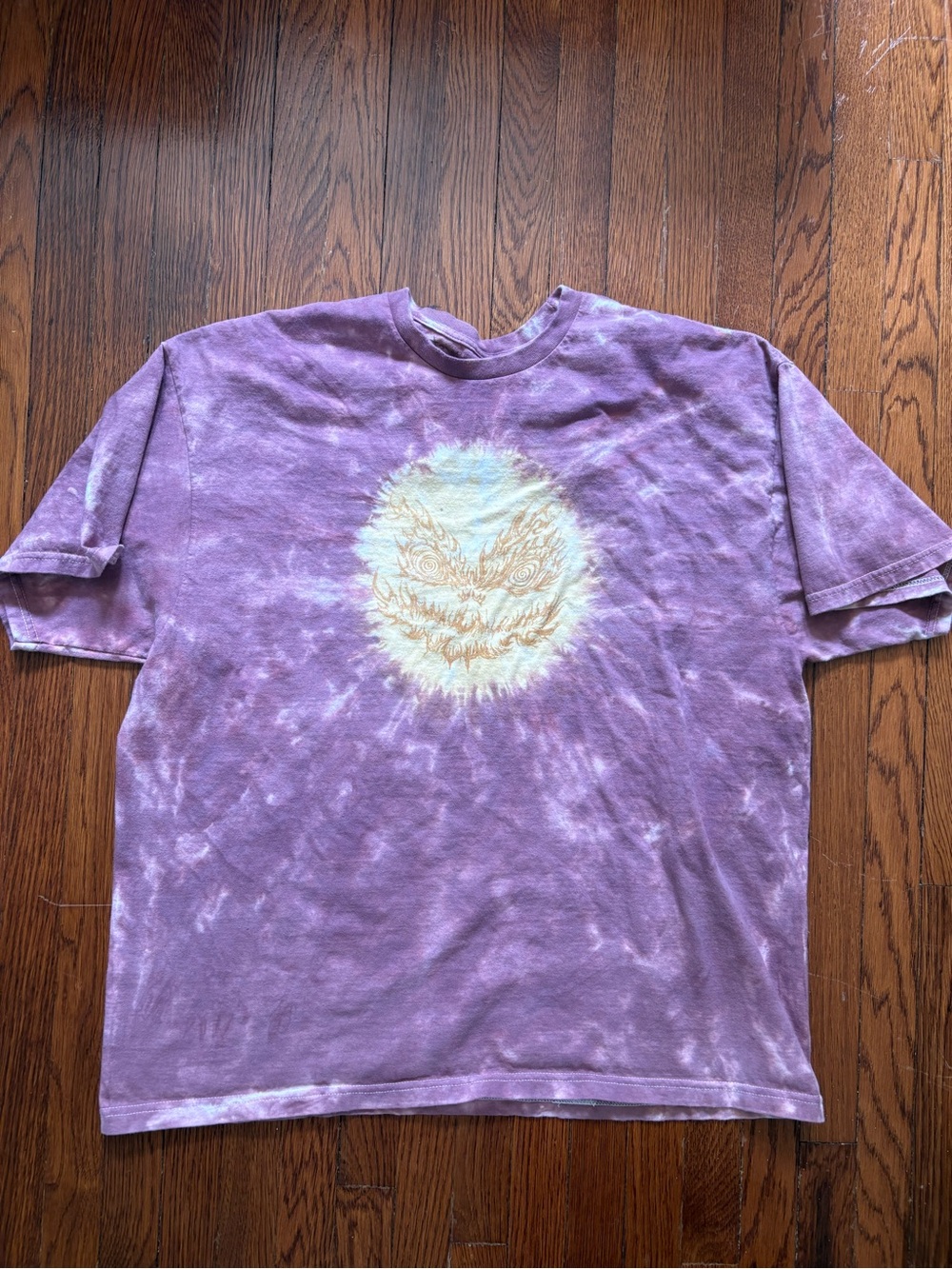 Tony Tafuro artist original Purple Tie-Dye Graphic Men's T-Shirt
